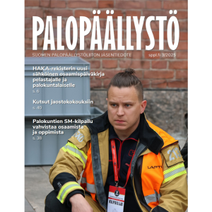 Palopäällystö. Lehden numero 3/2025 kansi.
